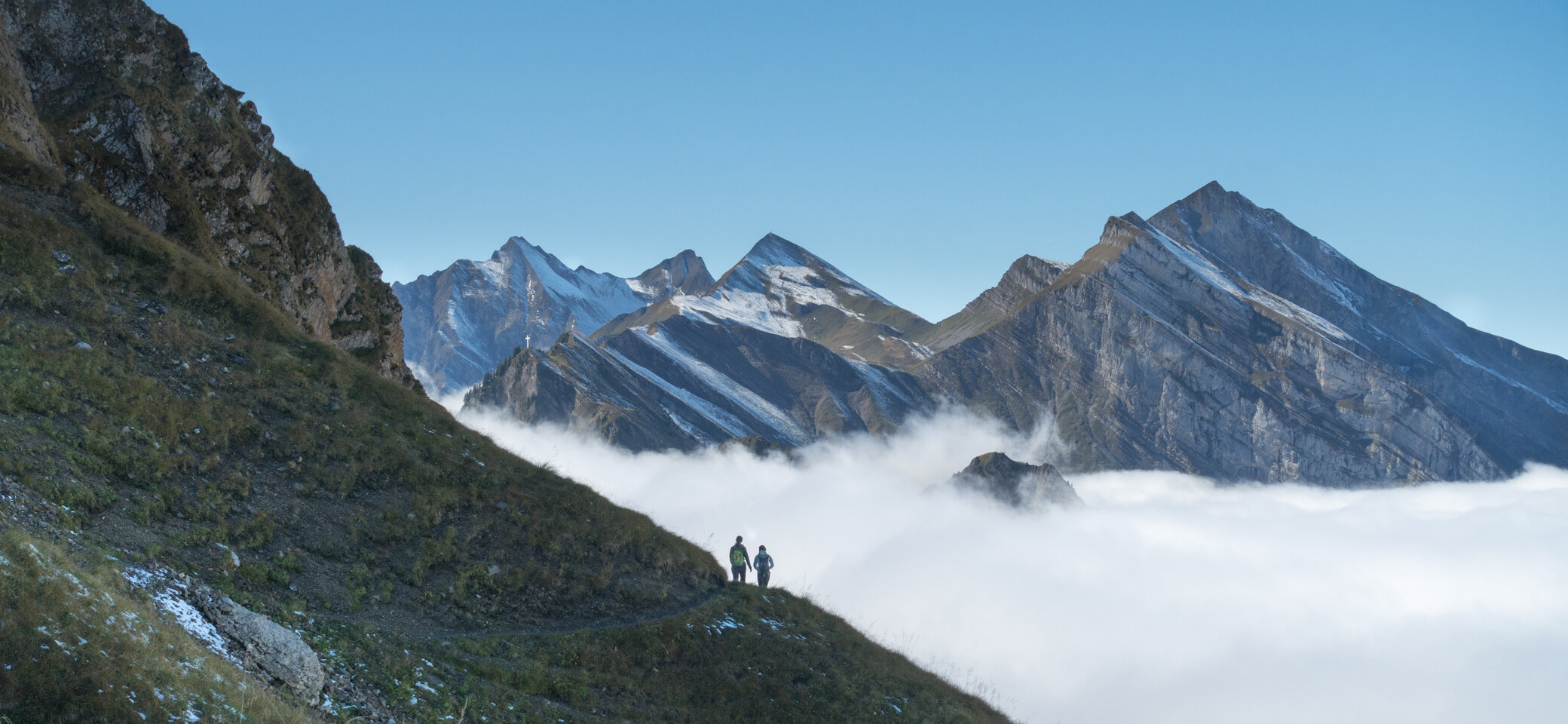 Nebel über dem Vierwaldstätter See | © Frank Weichert